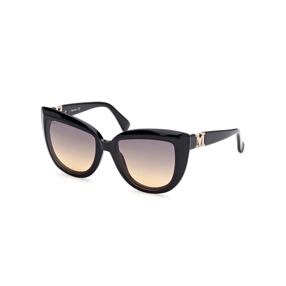 Max Mara MM0029 Shiny black / Gradient smoke